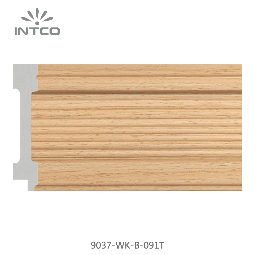 9037-WK-B-091T — 7.5cm Natur PS Bilderrahmenleiste