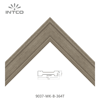 9037-WK-B-364T — 7.5cm Natural PS Picture Frame Moulding