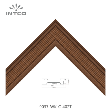 9037-WK-C-402T — 7.5cm Natural PS Picture Frame Moulding