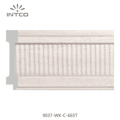 9037-WK-C-665T — 7.5cm Natural PS Picture Frame Moulding
