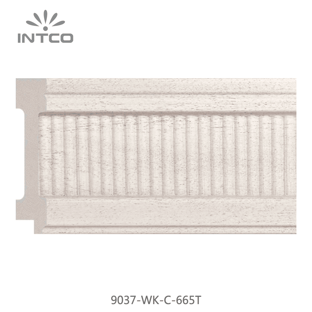 9037-WK-C-665T — 7.5cm Natural PS Picture Frame Moulding