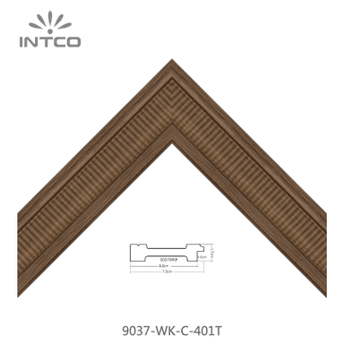 9037-WK-C-401T — 7.5cm Natural PS Picture Frame Moulding