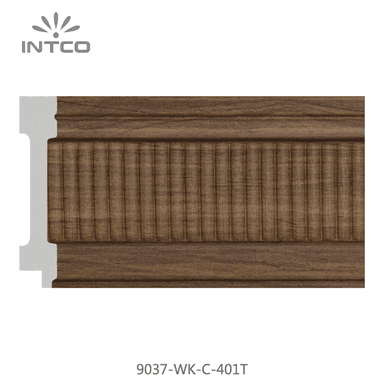 9037-WK-C-401T — 7.5cm Natural PS Picture Frame Moulding