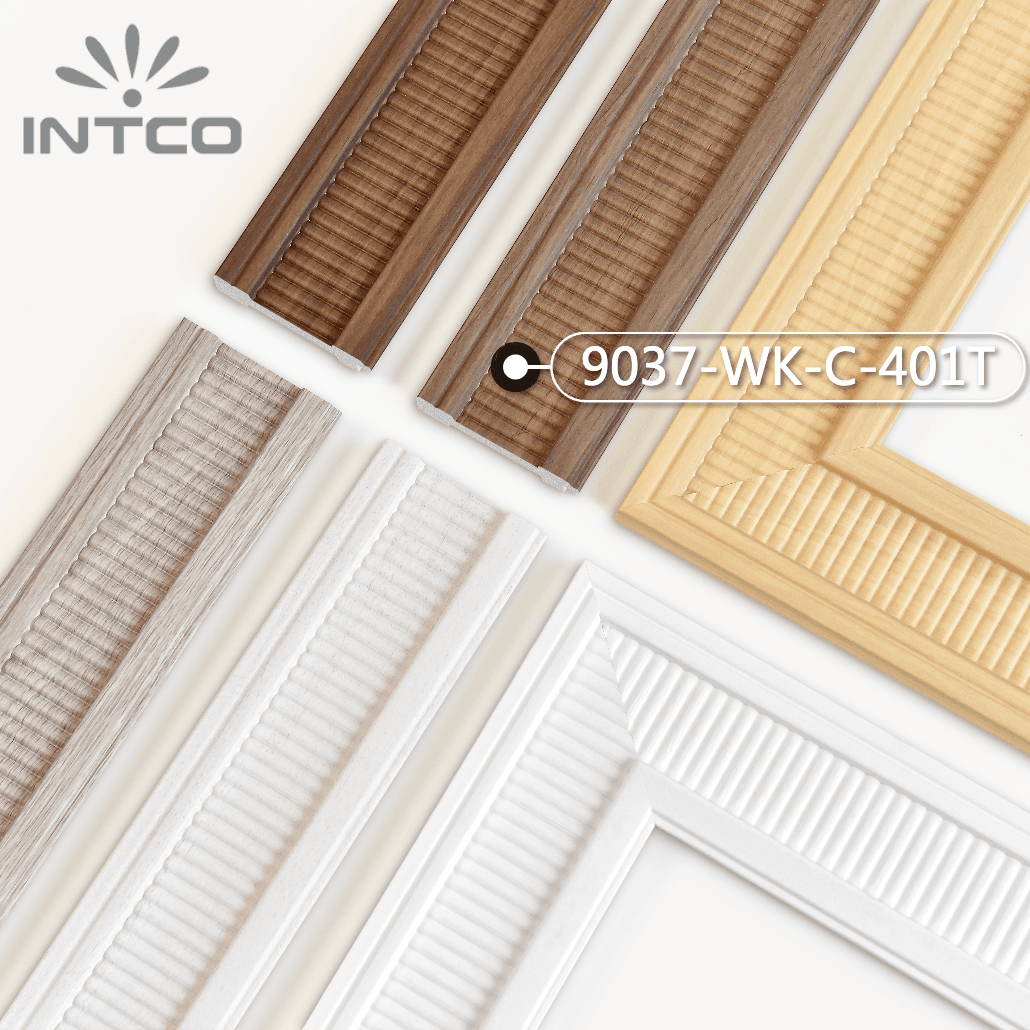 9037-WK-C-401T — 7.5cm Natural PS Picture Frame Moulding