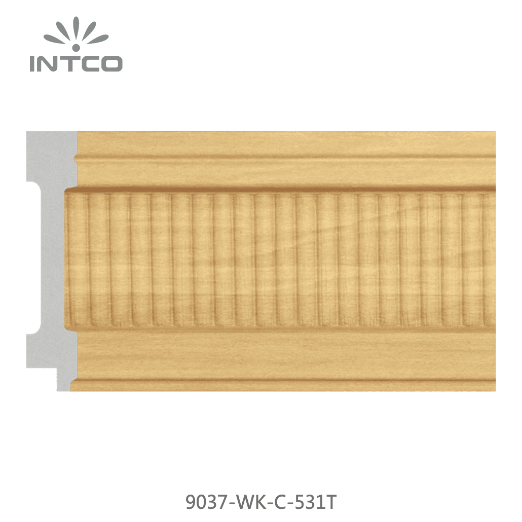 9037-WK-C-531T — 7.5cm Natural PS Picture Frame Moulding