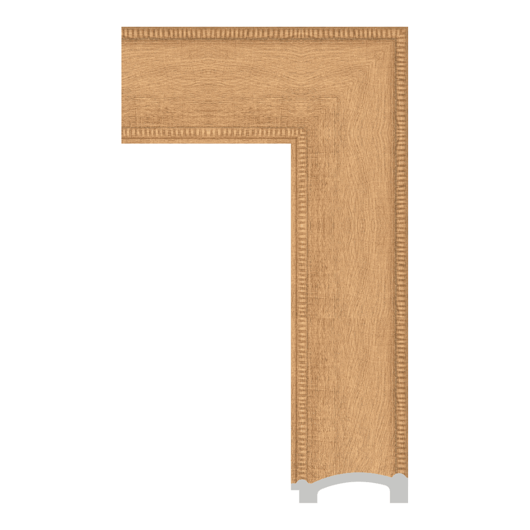 9054-WK-A-283T — 9.53cm Natural PS Moldura para Quadro