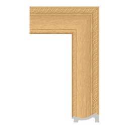 Ps Picture Frame Moulding,9055-WK-B-378T,9.23W NATURAL Picture Frame Moulding