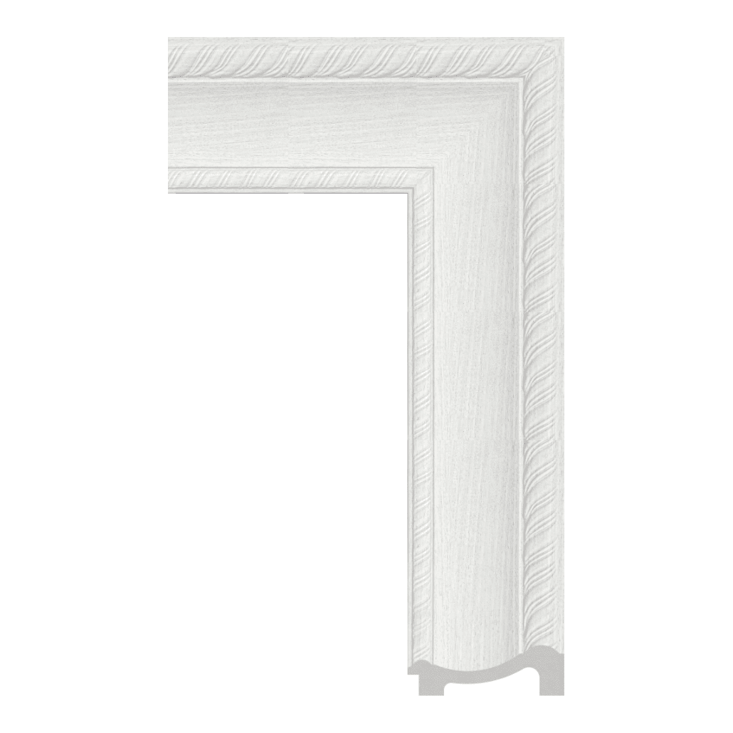 9055-WK-B-001T — 9.23cm Natur PS Bilderrahmenleiste