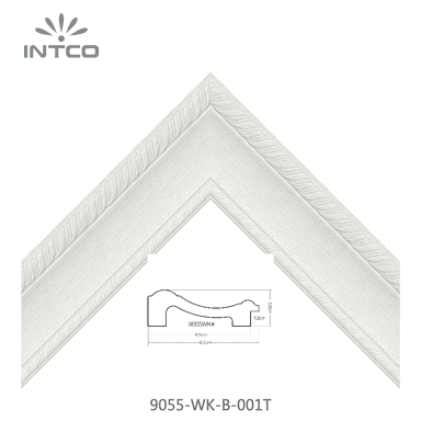 9055-WK-B-001T — 9.23cm Natural PS Picture Frame Moulding