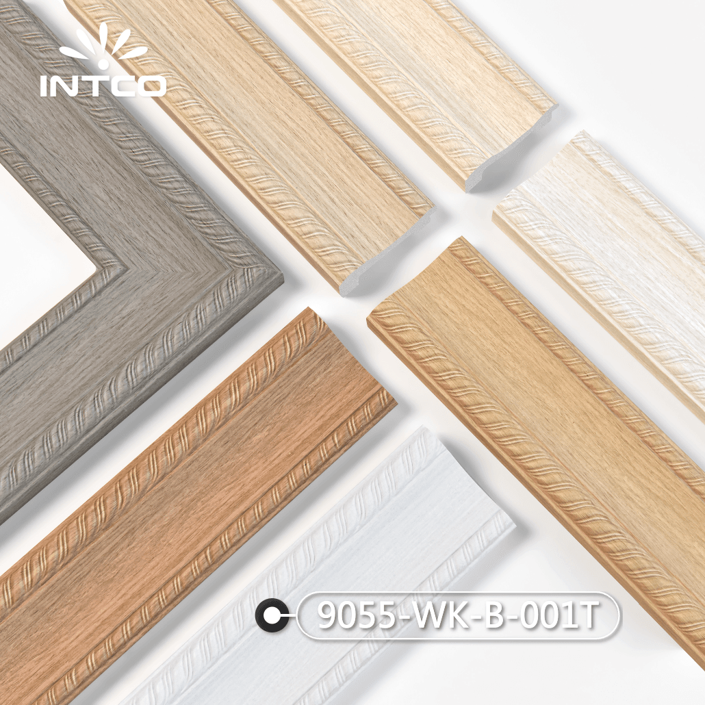 9055-WK-B-001T — 9.23cm Natural PS Picture Frame Moulding