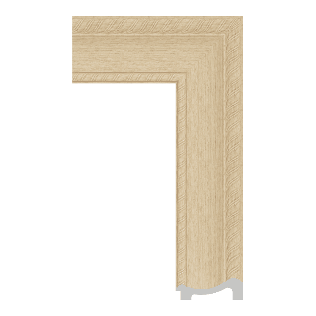 Ps Picture Frame Moulding,9055-WK-B-377T,9.23W NATURAL Picture Frame Moulding