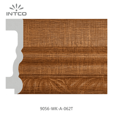 9056-WK-A-062T — 9.53cm Natur PS Bilderrahmenleiste