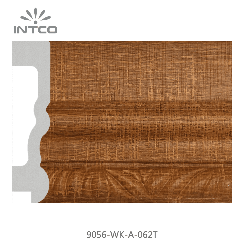 9056-WK-A-062T — 9.53cm Natur PS Bilderrahmenleiste