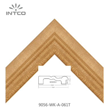 9056-WK-A-061T — 9.53cm Natural PS Picture Frame Moulding