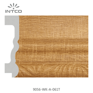 9056-WK-A-061T — 9.53cm Natural PS Picture Frame Moulding
