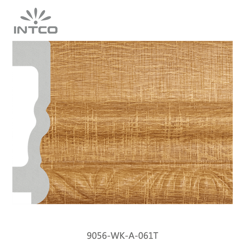 9056-WK-A-061T — 9.53cm Natural PS Picture Frame Moulding