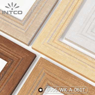 9056-WK-A-061T — 9.53cm Natural PS Picture Frame Moulding
