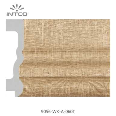 9056-WK-A-060T — 9.53cm Natural PS Picture Frame Moulding