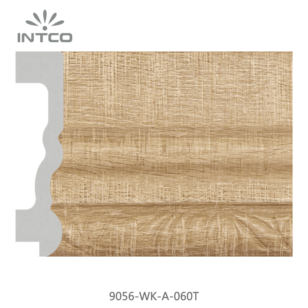 9056-WK-A-060T — 9.53cm Natural PS Picture Frame Moulding