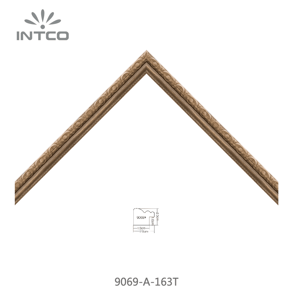9069-A-163T — 2.5cm Natural PS Moldura para Quadro