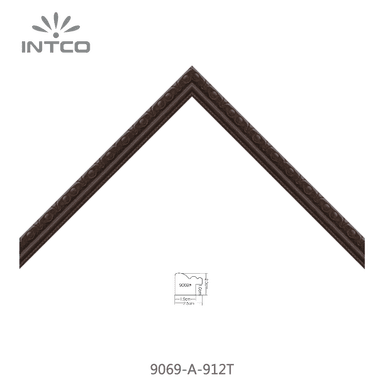 9069-A-912T — 2.5cm Natur PS Bilderrahmenleiste