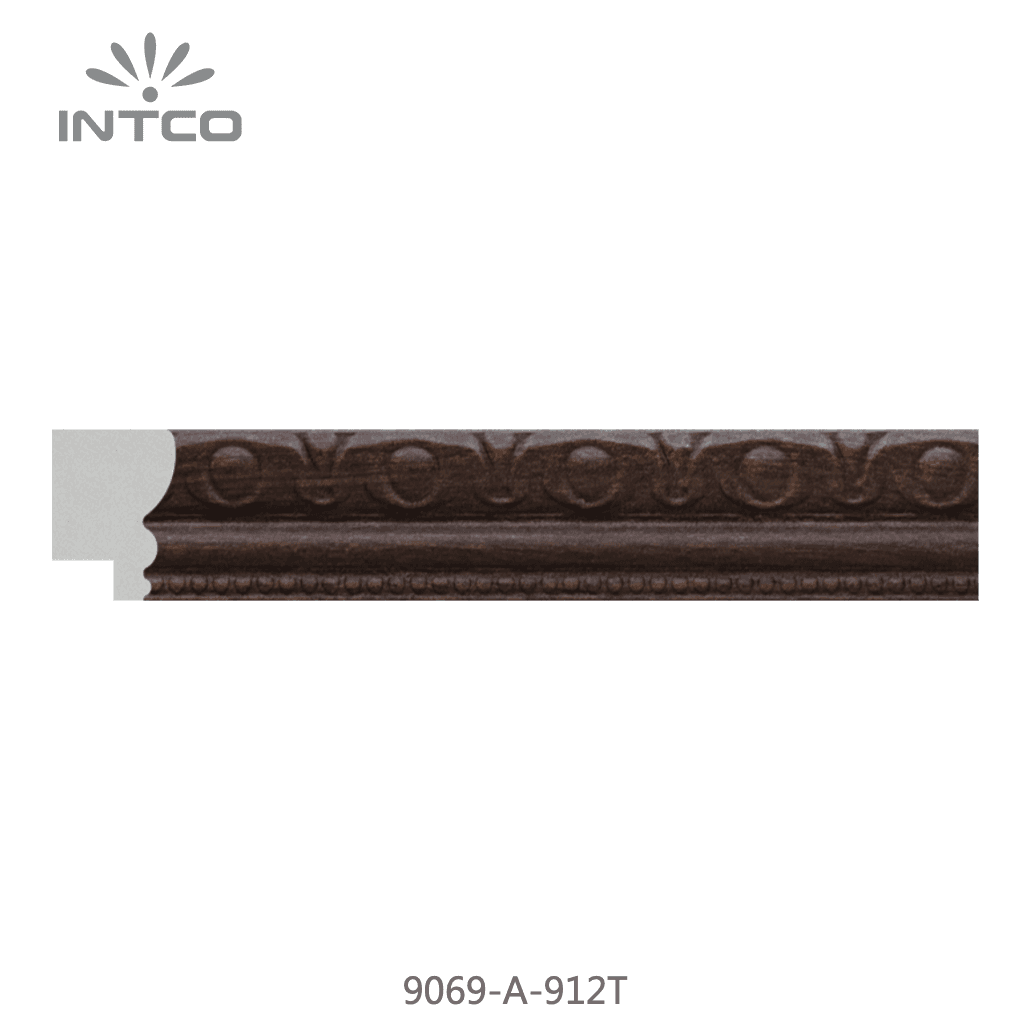 9069-A-912T — 2.5cm Natur PS Bilderrahmenleiste