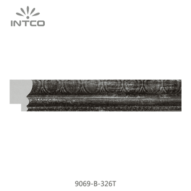 9069-B-326T — 2.5cm Natur PS Bilderrahmenleiste