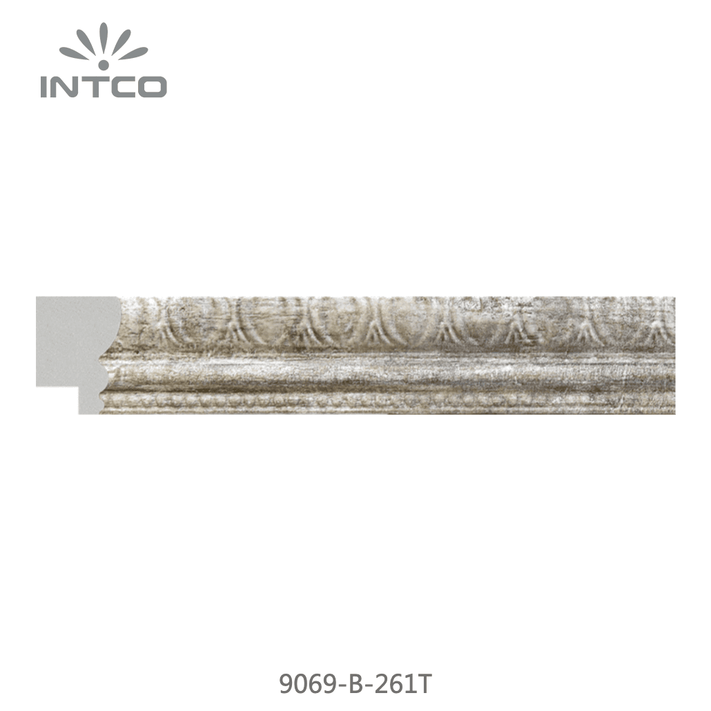 9069-B-261T — 2.5cm Natur PS Bilderrahmenleiste