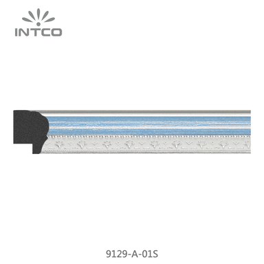 9129-A-01S — 2.54cm Mehrfarbig PS Bilderrahmenleiste
