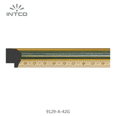 9129-A-42G — 2.54cm PS Moldura para Quadro