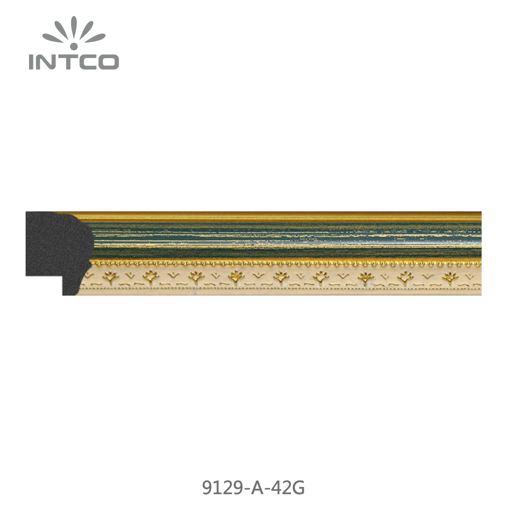 9129-A-42G — 2.54cm PS Moldura para Quadro