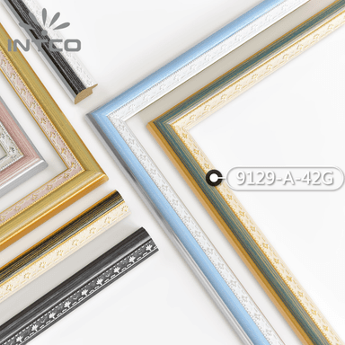9129-A-42G — 2.54cm PS Moldura para Quadro
