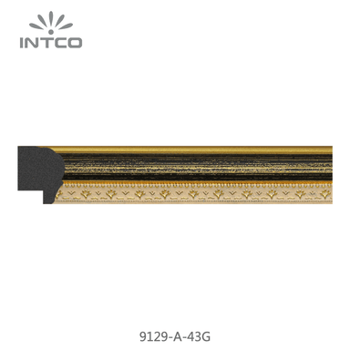 9129-A-43G — 2.54cm PS Moldura para Quadro