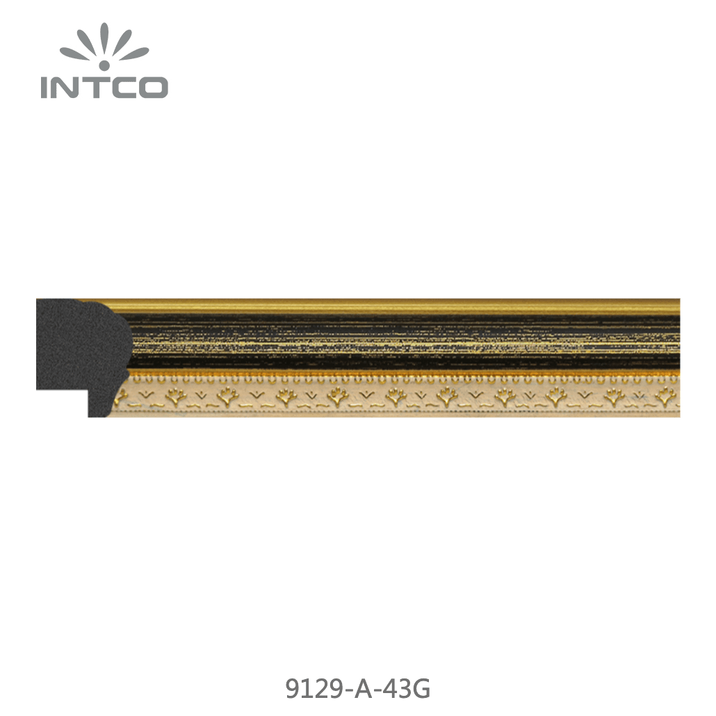 9129-A-43G — 2.54cm PS Moldura para Quadro