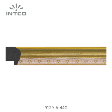 9129-A-44G — 2.54cm Dorado PS Moldura para Marco de Fotos