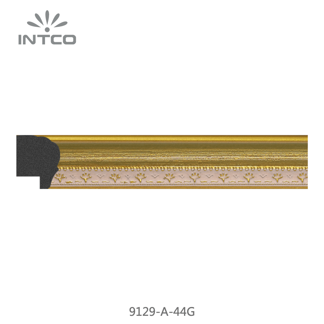 9129-A-44G — 2.54cm Dorado PS Moldura para Marco de Fotos