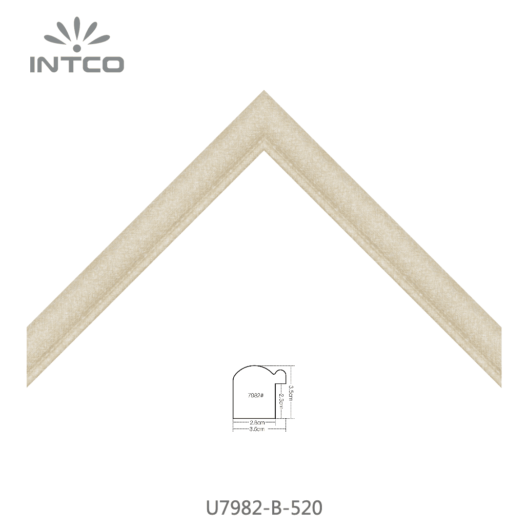U7982-B-520 — 3.5cm PS Baguette d'Encadrement