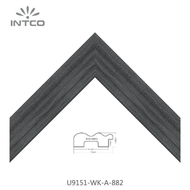 U9151-WK-A-882 — 7.2cm Natur PS Bilderrahmenleiste