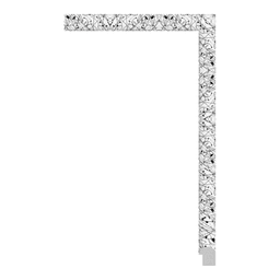 Ps Picture Frame Moulding,U1143-589,2.6W WHITE Picture Frame Moulding