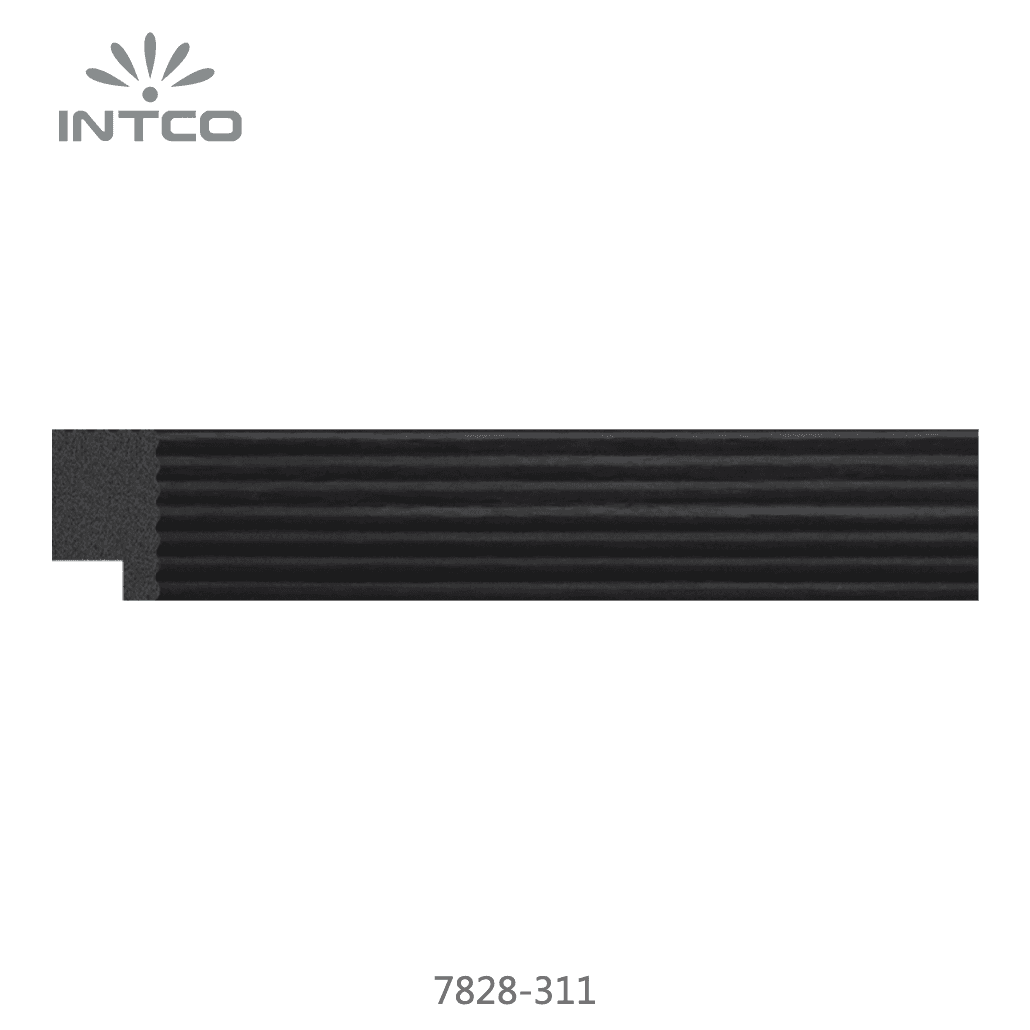 7828-311 — 2.51cm Preto PS Moldura para Quadro