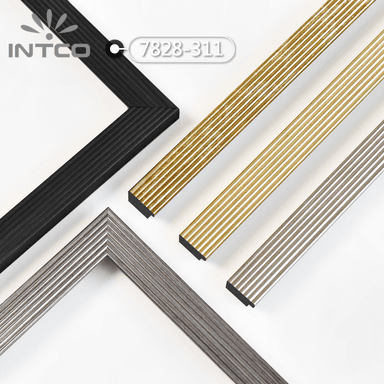 7828-311 — 2.51cm Preto PS Moldura para Quadro