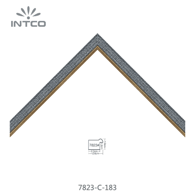 7823-C-183 — 2.58cm PS Moldura para Quadro
