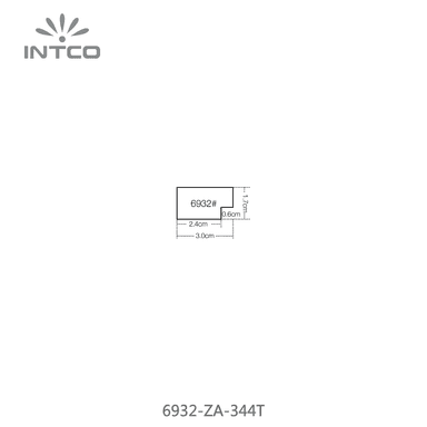 6932-ZA-344T — 3cm Natural PS Moldura para Quadro