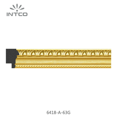 6418-A-63G — 2.46cm Doré PS Baguette d'Encadrement