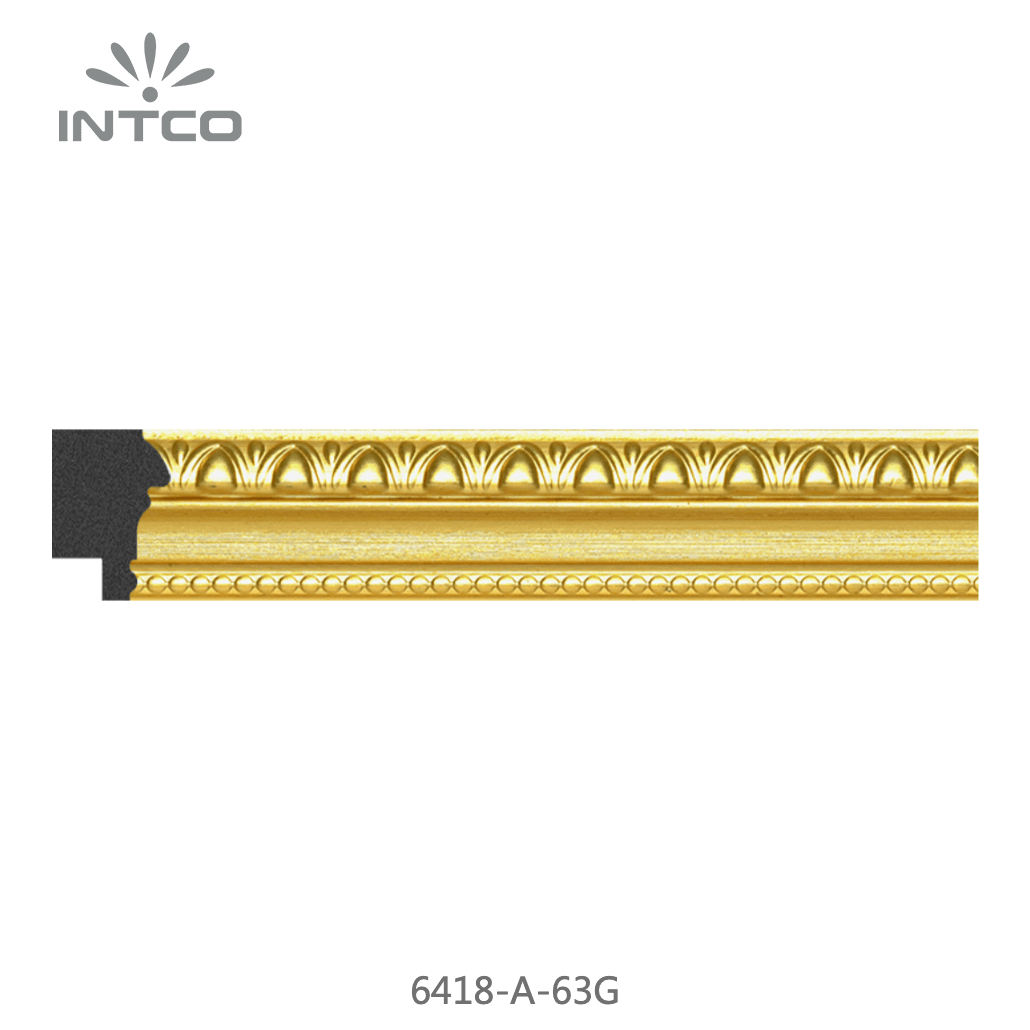 6418-A-63G — 2.46cm Doré PS Baguette d'Encadrement
