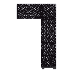 Ps Picture Frame Moulding,6248-WK-U-1007,8.89W BLACK Picture Frame Moulding