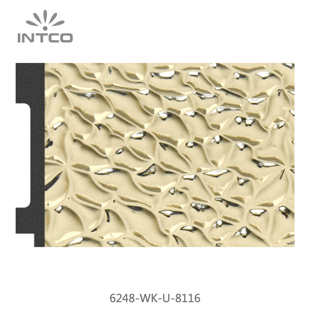6248-WK-U-8116 — 8.89cm Dourado PS Moldura para Quadro