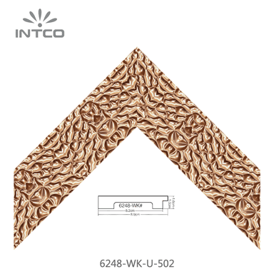 6248-WK-U-502 — 8.89cm Bronce PS Moldura para Marco de Fotos