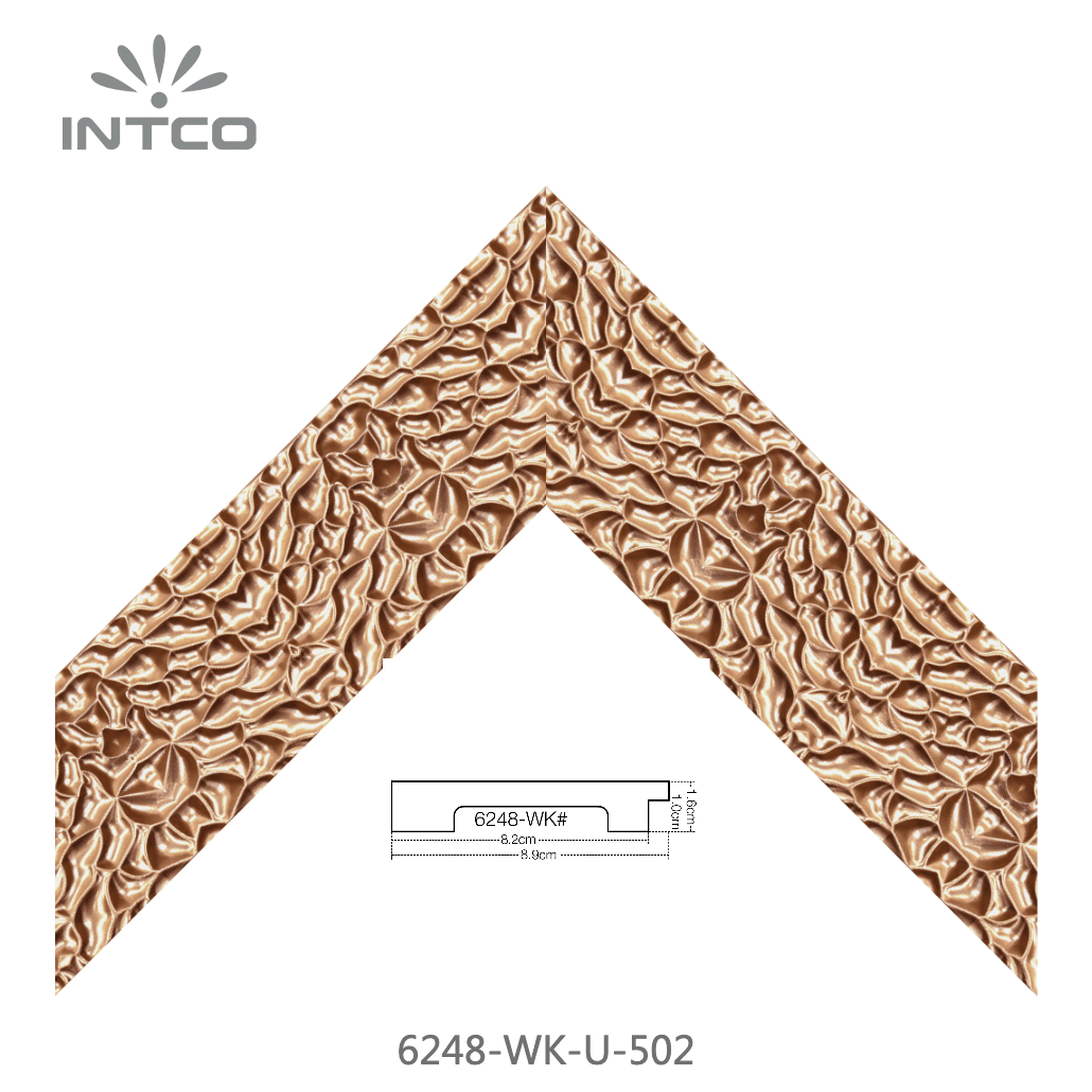 6248-WK-U-502 — 8.89cm Bronce PS Moldura para Marco de Fotos
