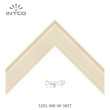 5291-WK-W-365T — 7.62cm Natural PS Picture Frame Moulding